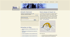 Desktop Screenshot of ibas-krefeld.de